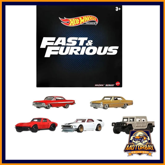 Hot Wheels 1/64 Set rápidos y furiosos