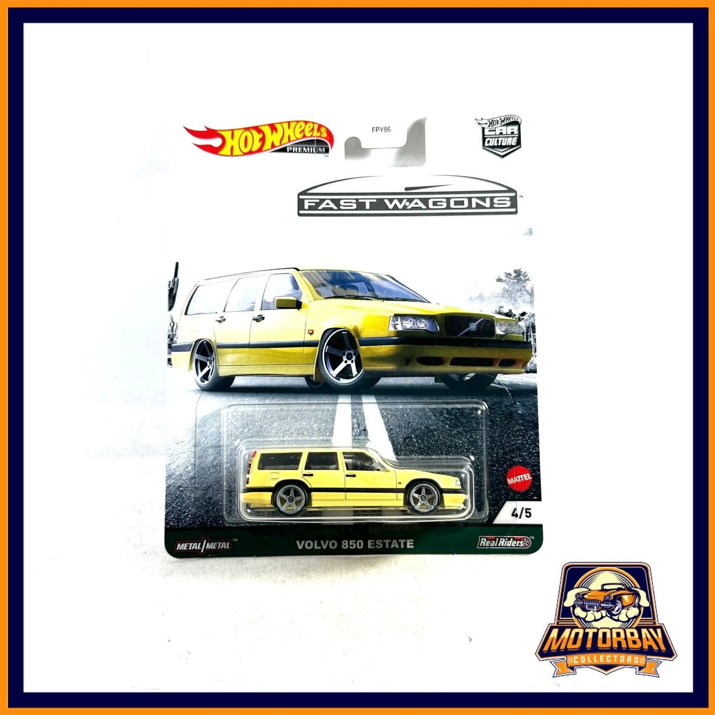 Hot Wheels 1/64 Volvo 850 Estate