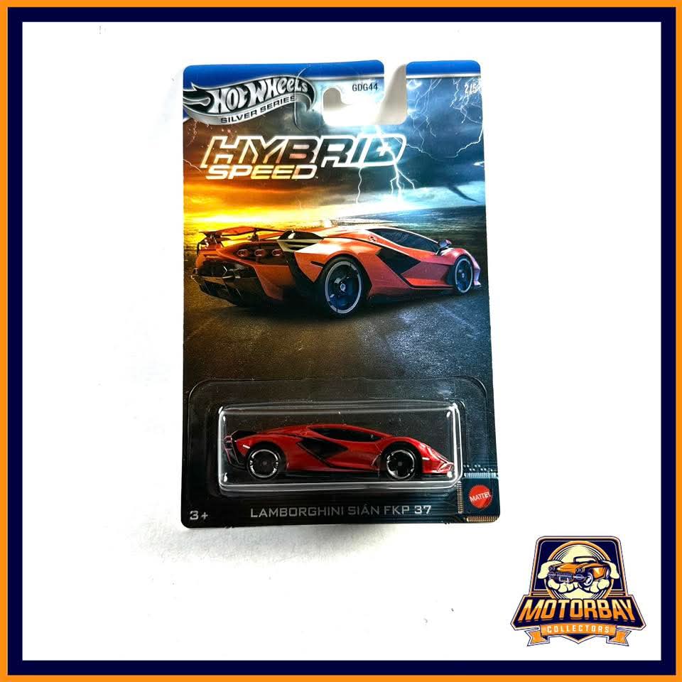 Hot Wheels Silver Series 1/64 Lamborghini Sián FKP 37