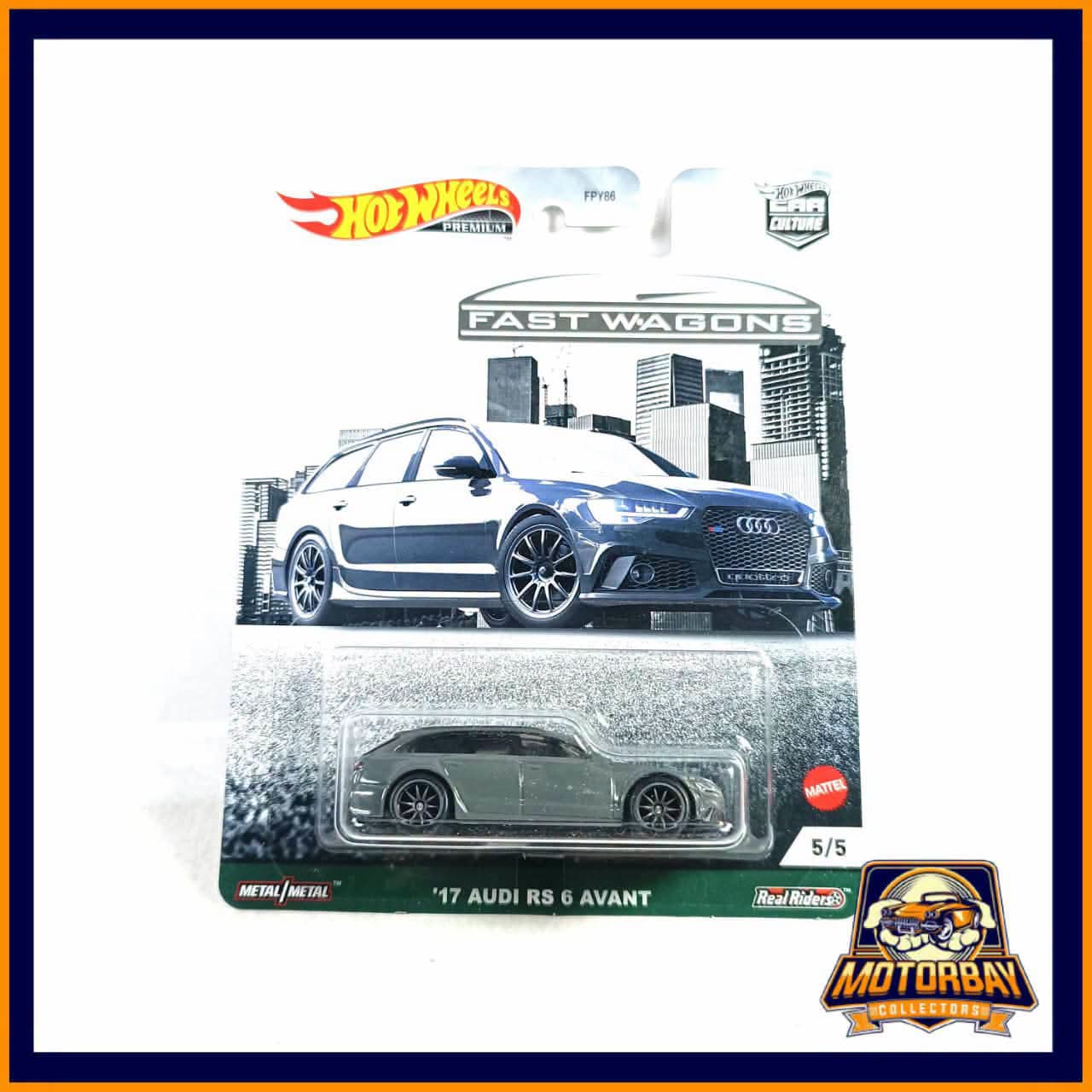 Hot Wheels 1/64 17 Audi RS 6 Avant
