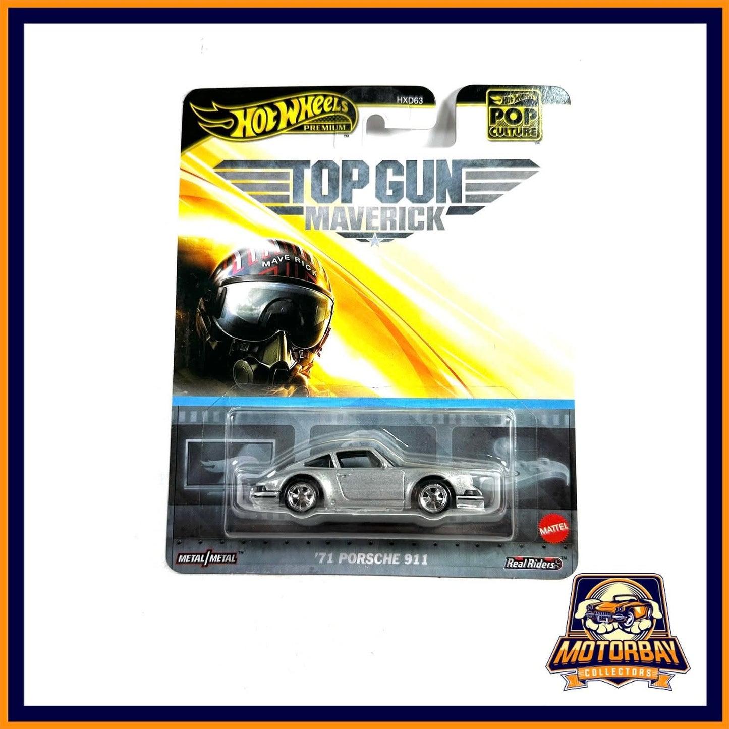Hot Wheels 1/64 71 Porsche 911