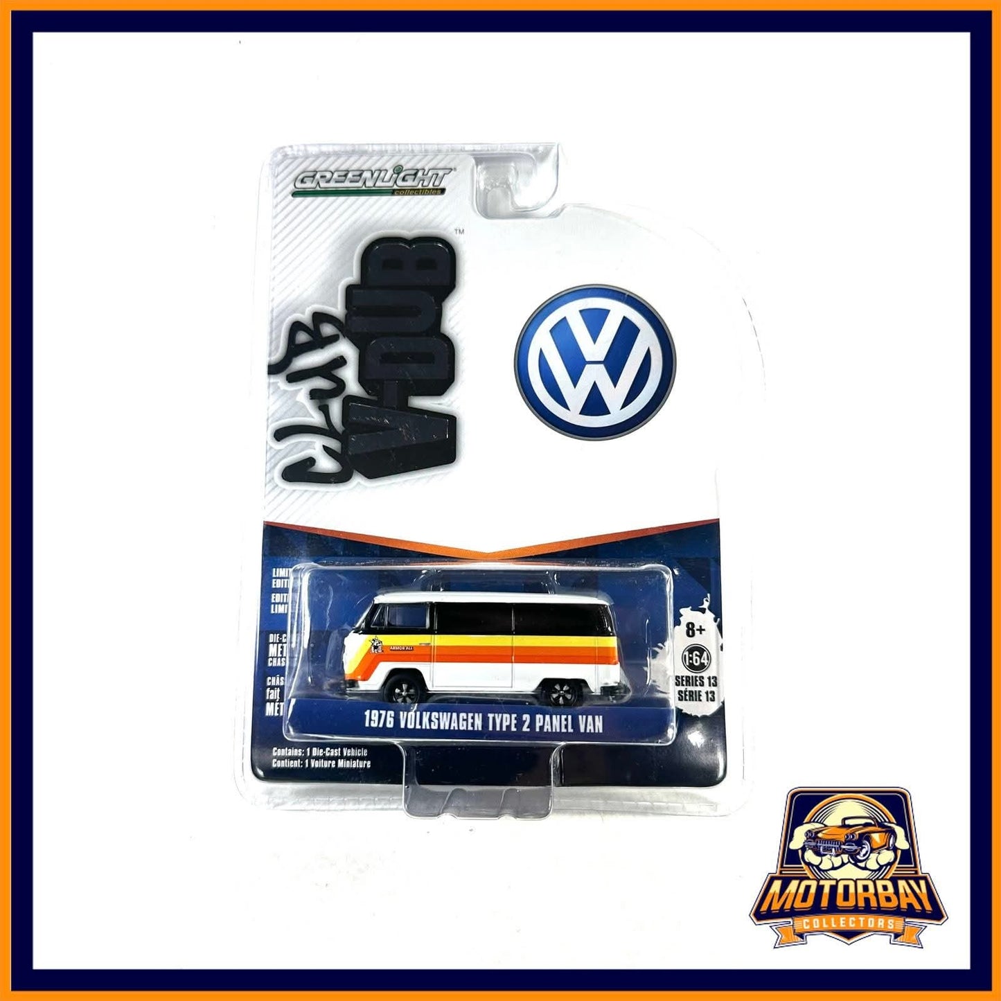 Greenlight 1/64 1976 Volkswagen Type 2 Panel Van