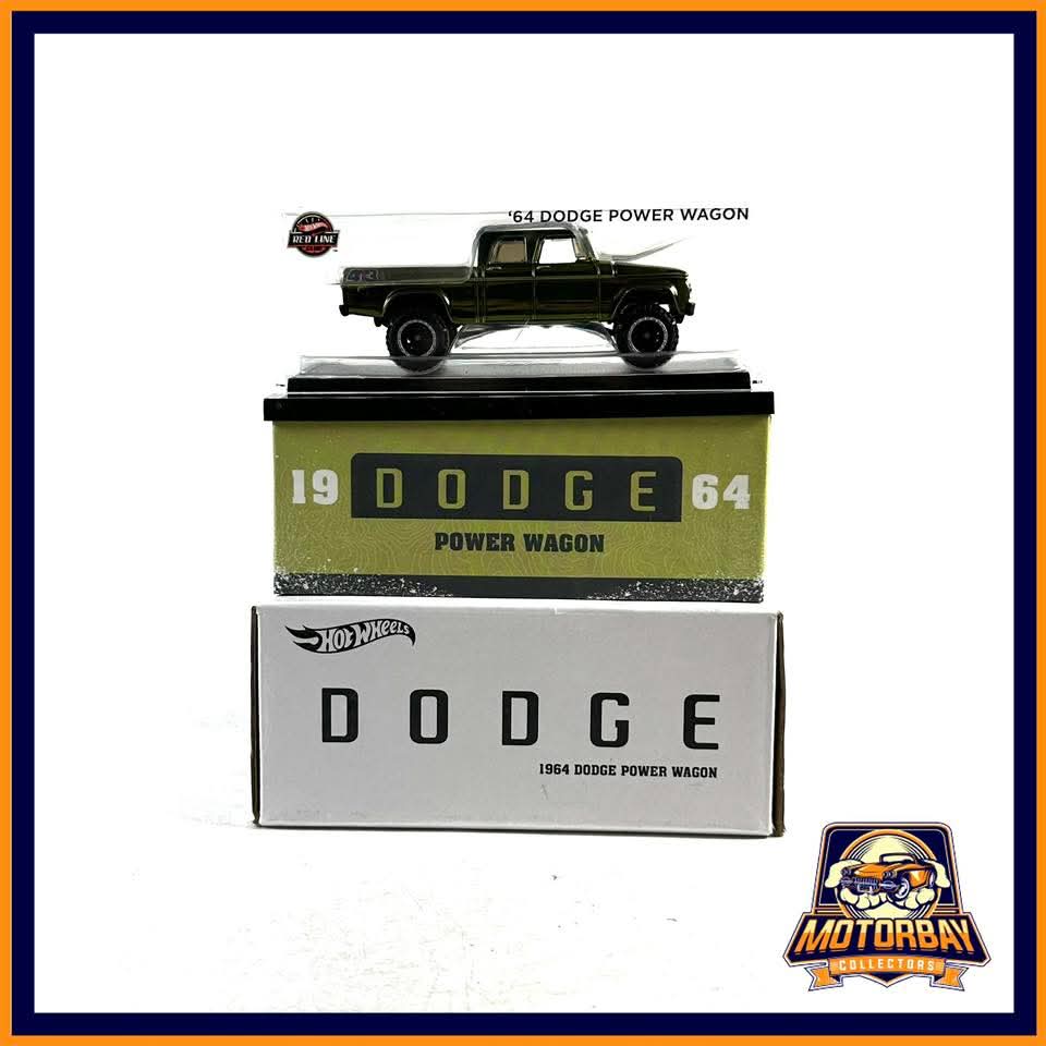 Hot Wheels 1/64 1964 Dodge Power Wagon