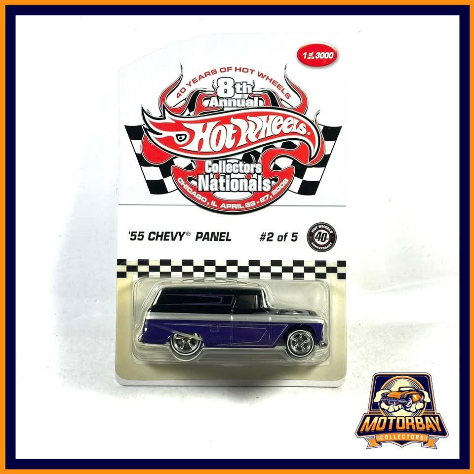 Hot Wheels 1/64 55 Chevy Panel