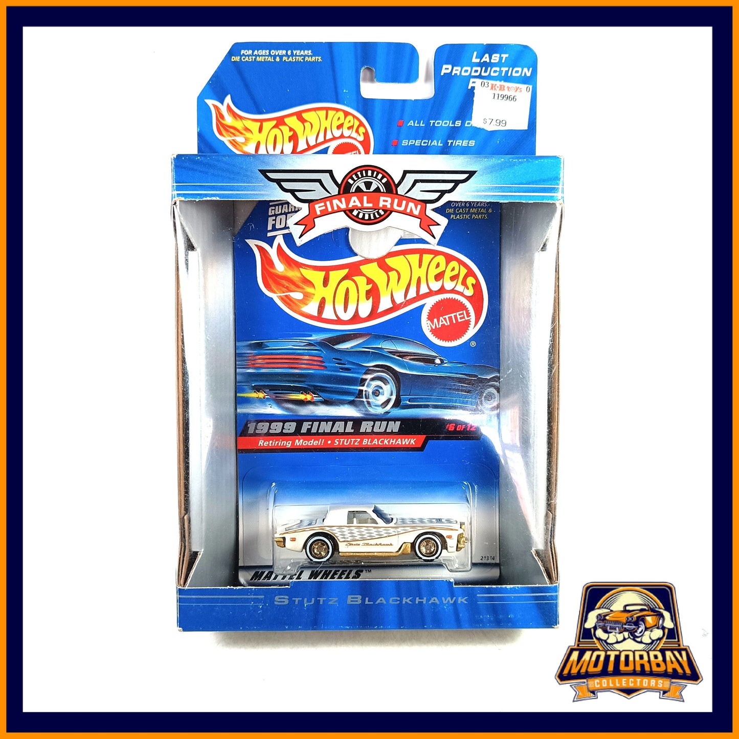Hot Wheels 1/64 1999 Stutz Blackhawk