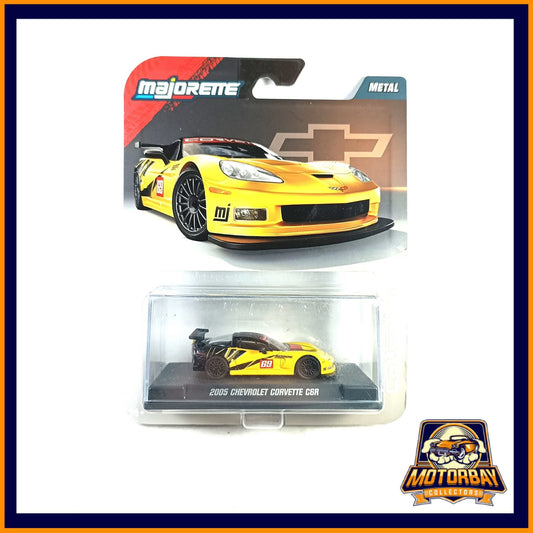 Majorette 1/64 2005 Chevrolet Corvette C6R Amarillo