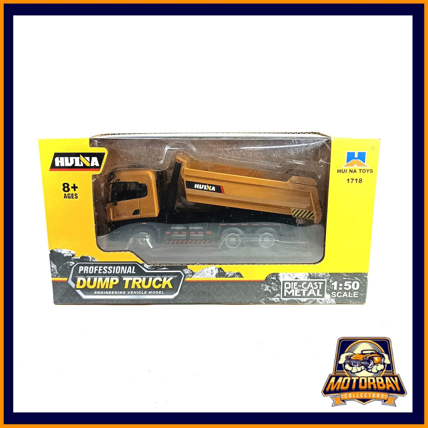 Huina Toys 1/50 Professional Dump Truck Model