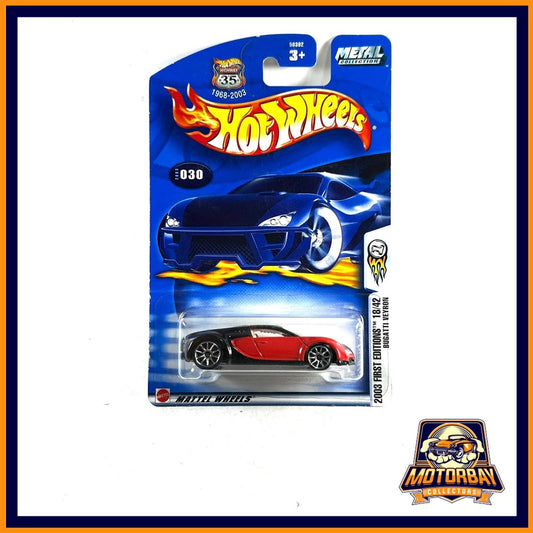Hot Wheels 1/64 Primera Edición Bugatti Veyron