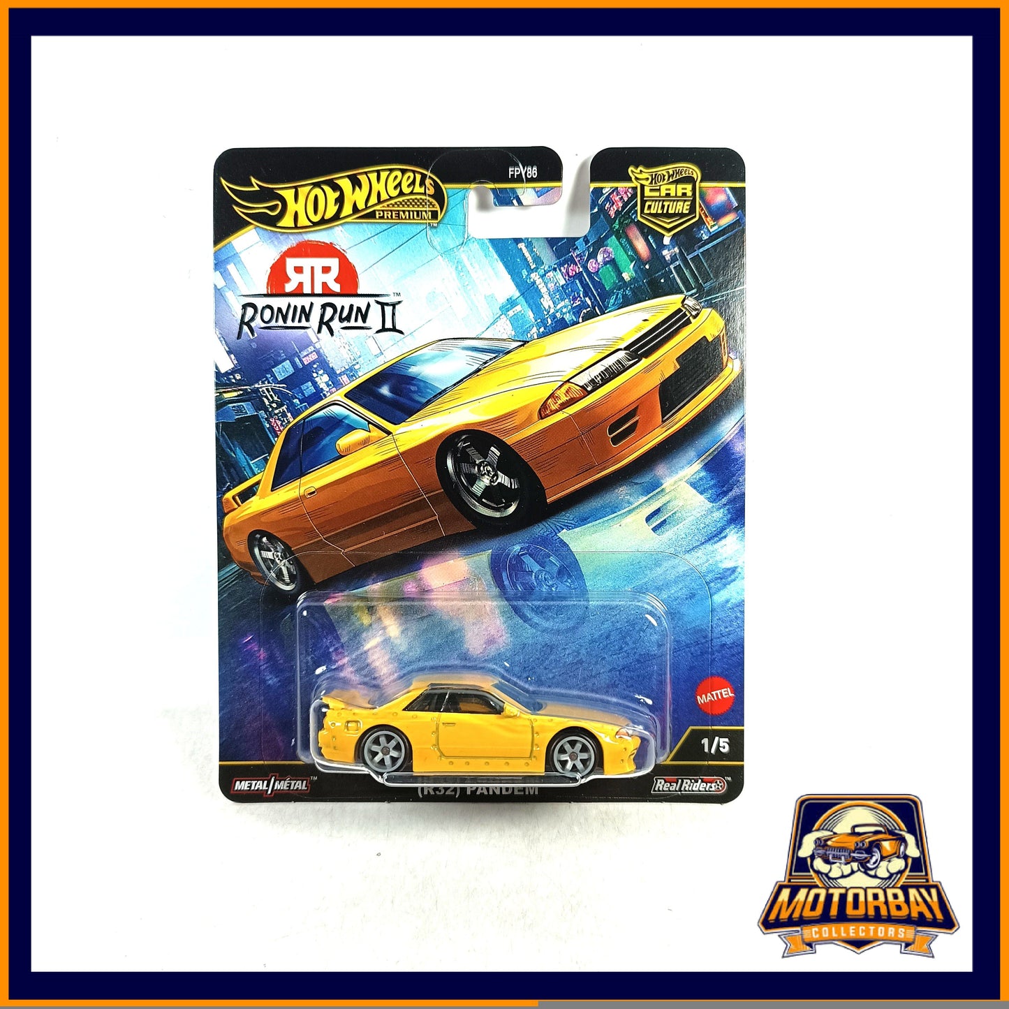 Hot Wheels 1/64 Nissan Skyline GT-R (R32) Pandem