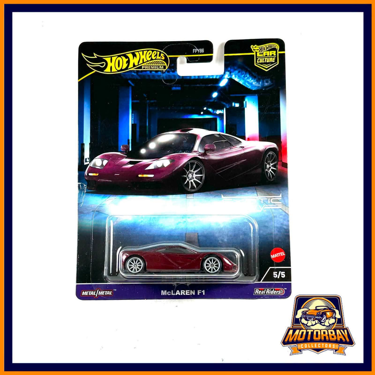 Hot Wheels car culture premium 1/64 Mclaren F1