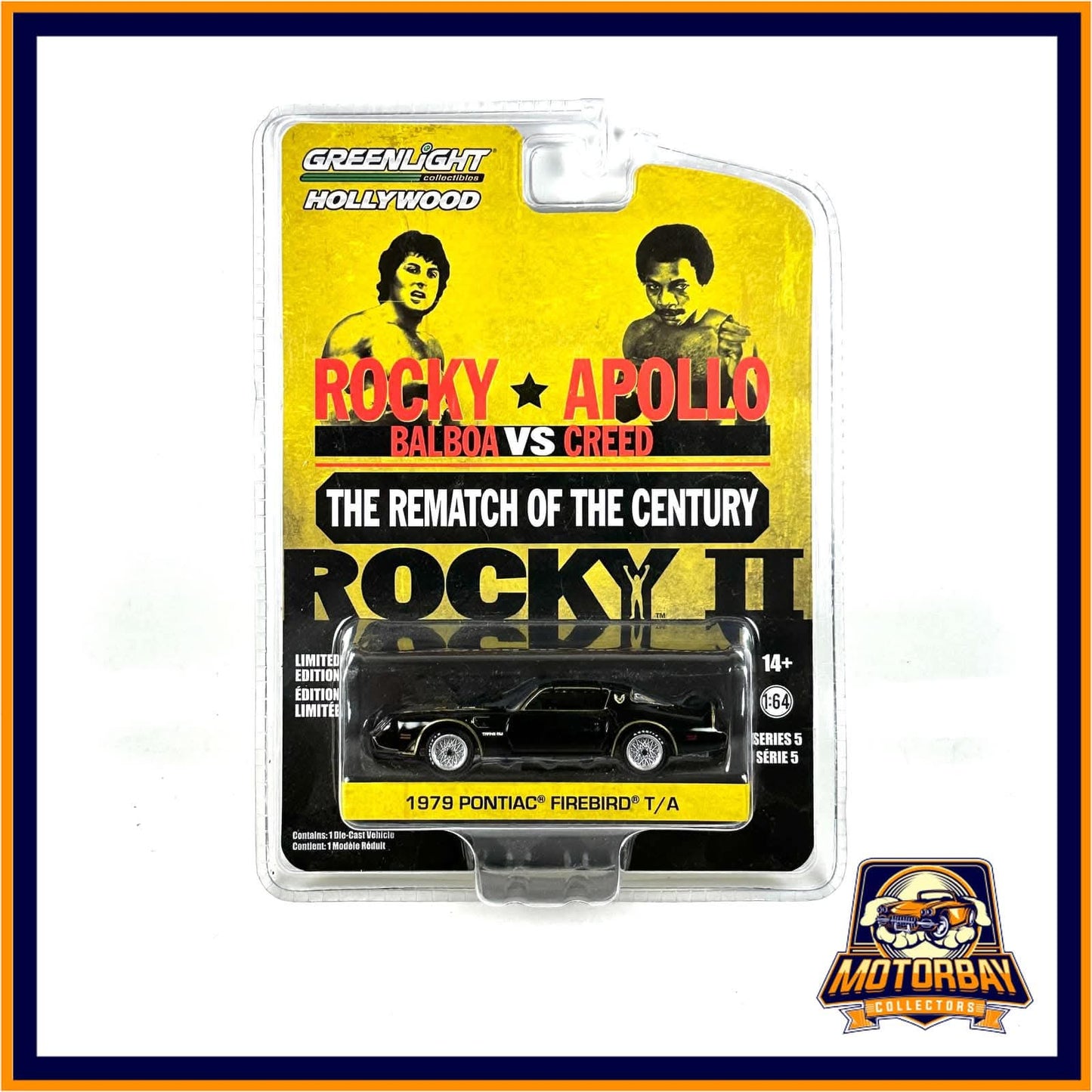 Greenlight 1/64 1979 Pontiac Firebird T/A Rochy & Apollo