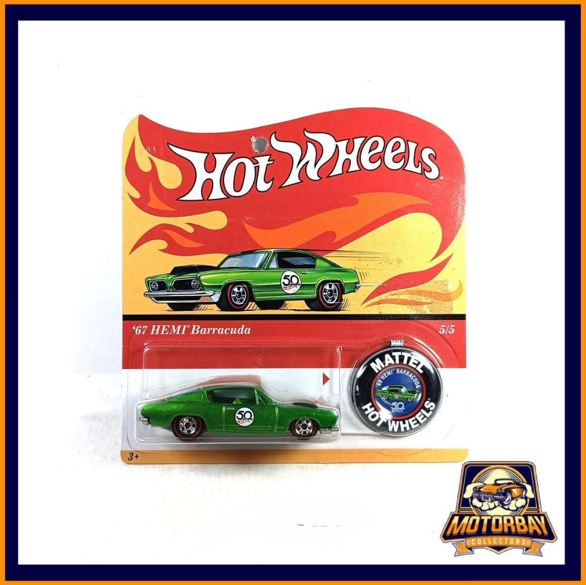 Hot Wheels 1/64 67 Hemi Barracuda