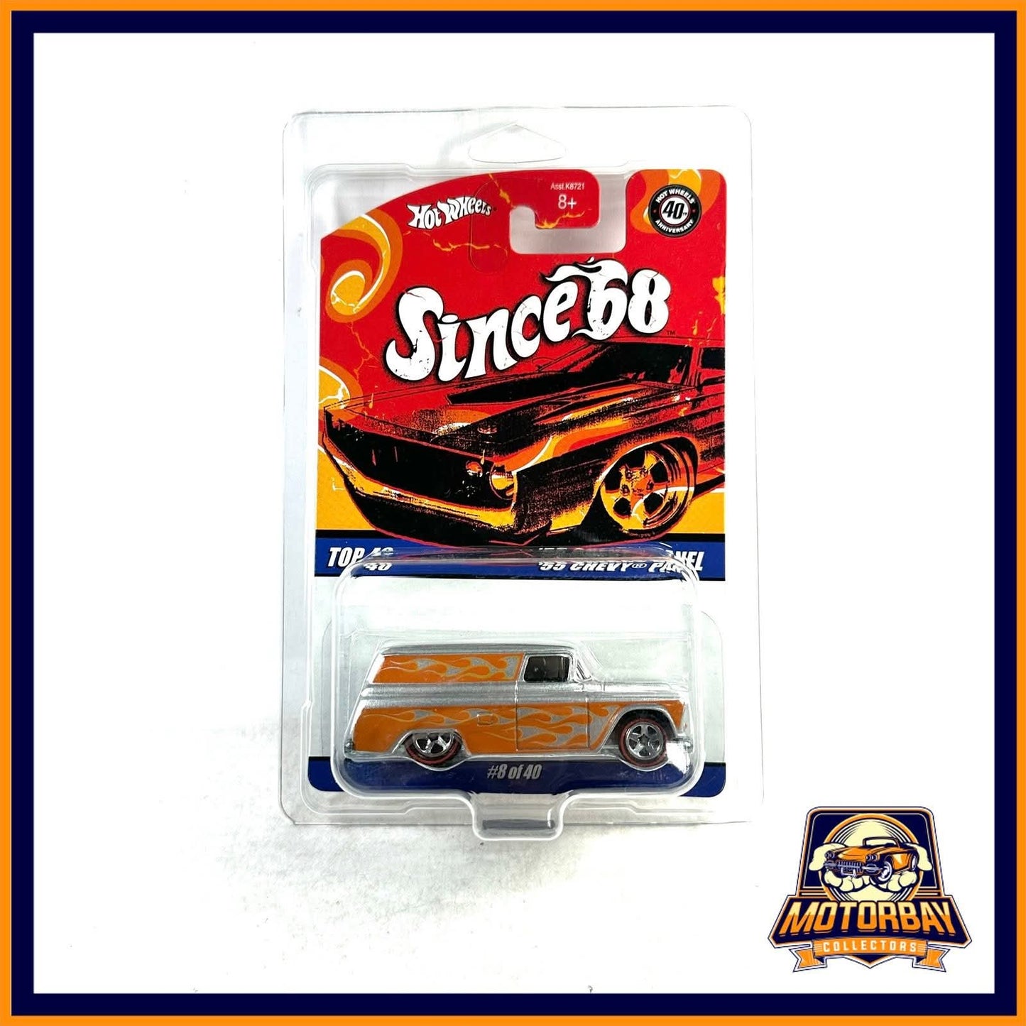 Hot Wheels 1/64 55 Chevy Panel
