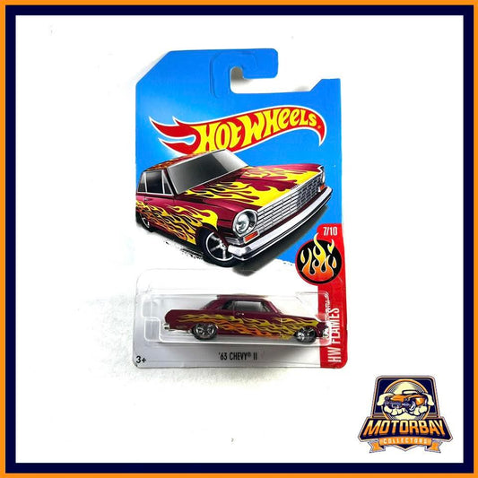 Hot Wheels 1/64 63 Chevy II