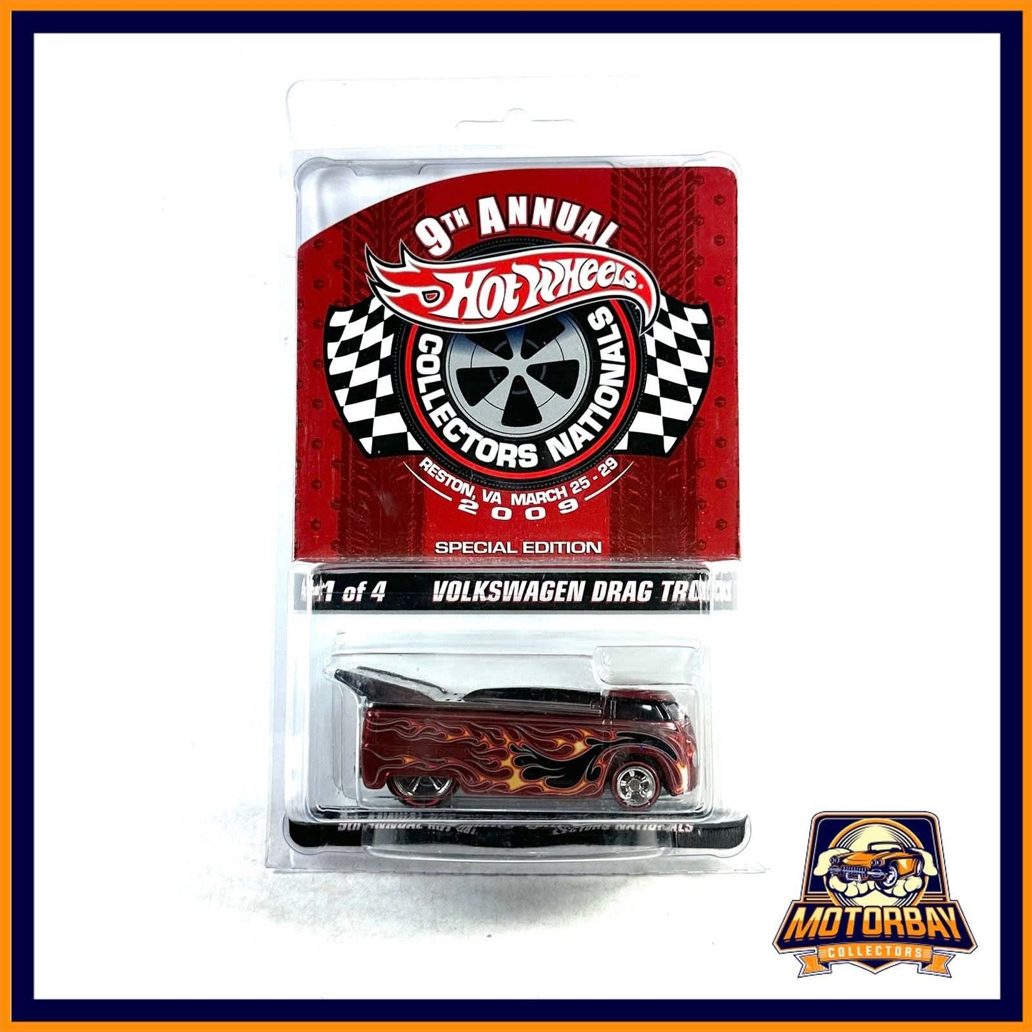 Hot Wheels 1/64 Volkswagen Drag Truck Convención México