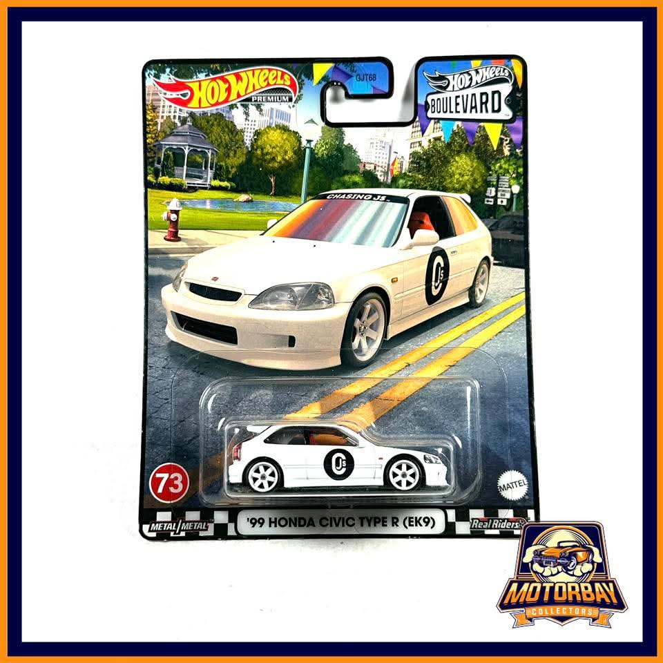 Hot Wheels 1/64 99 Honda Civic Type R (EK9)