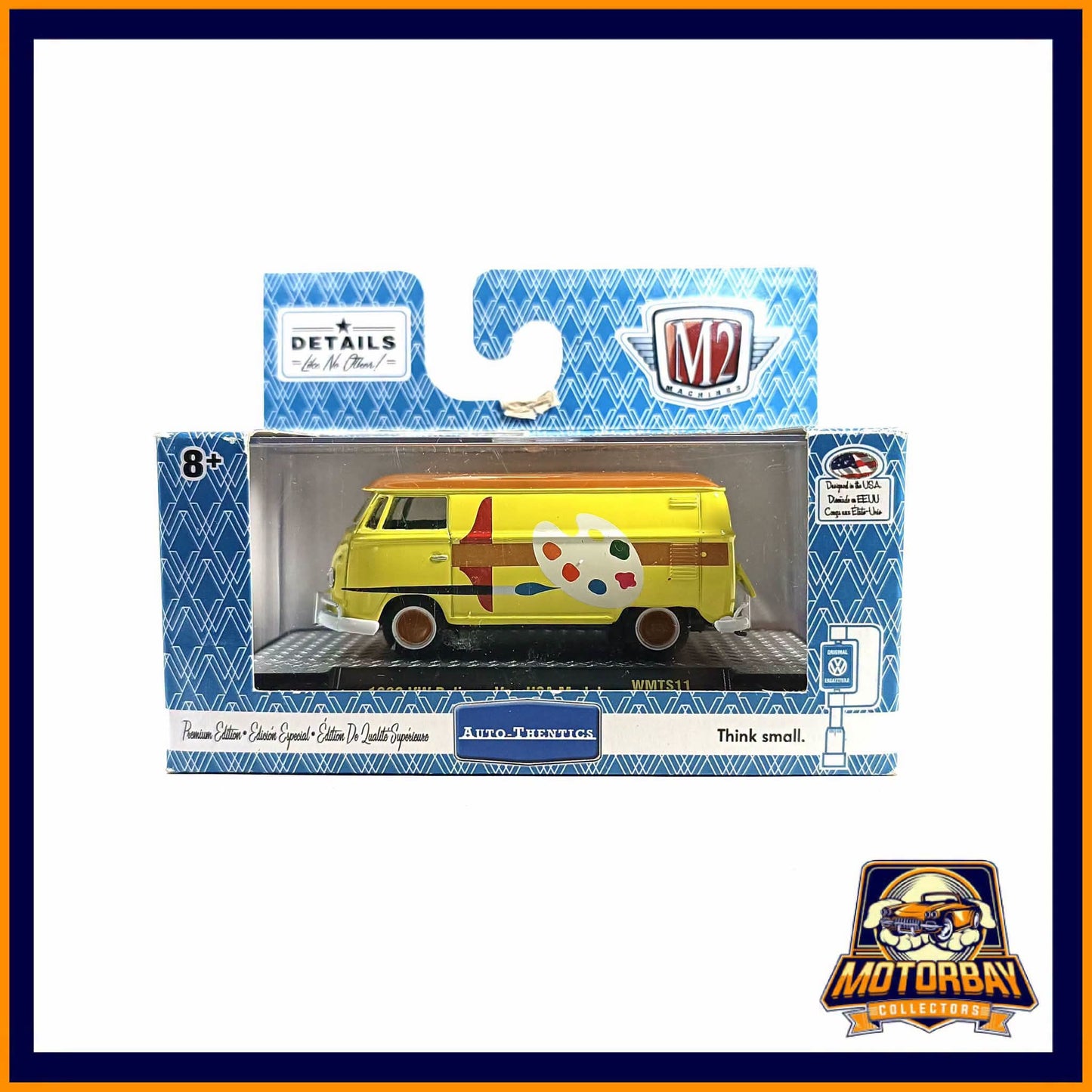 M2 1/64 1960 VW Delivery Van USA Model