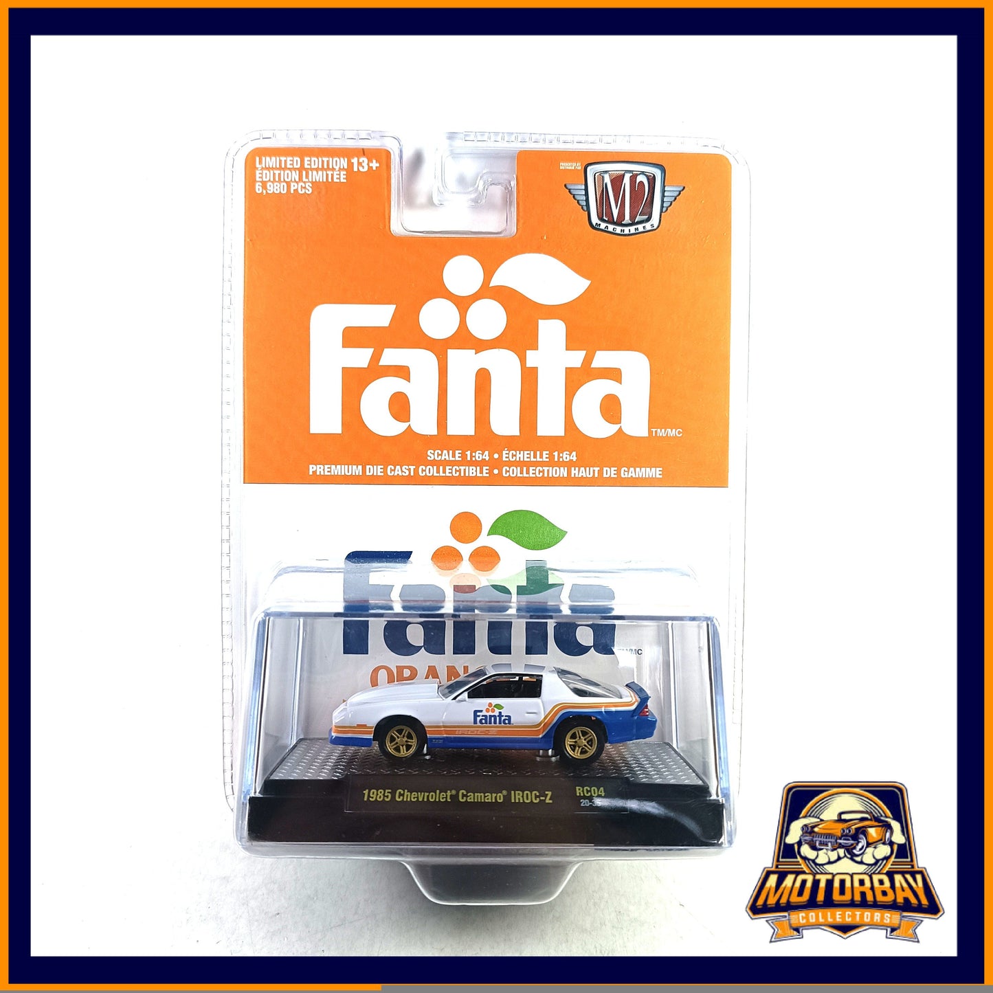 M2 1/64 Fanta 1985 Chevrolet Camaro IROC-Z