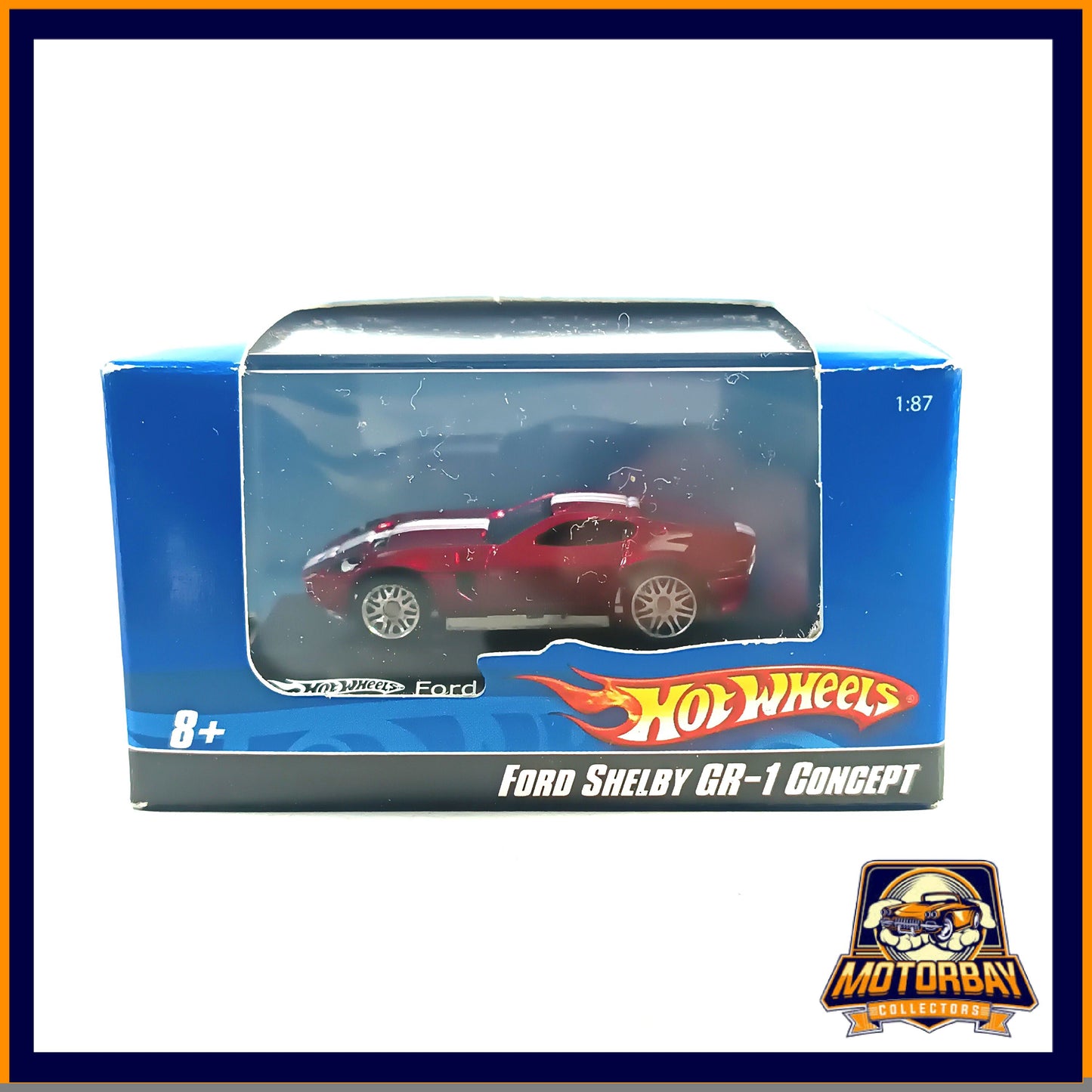 Hot Wheels 1/87 Ford Shelby GR-1 Concept Rojo