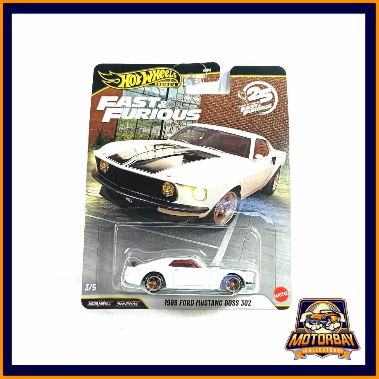 Hot Wheels 1/64 1969 Ford Mustang Boss 302