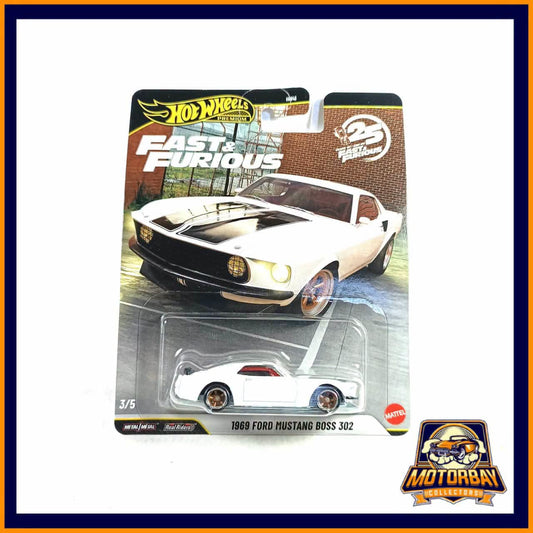 Hot Wheels 1/64 1969 Ford Mustang Boss 302