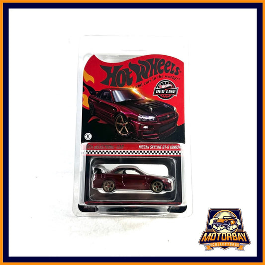 Hot Wheels 1/64 Nissan Skyline GT-R (BNR34)