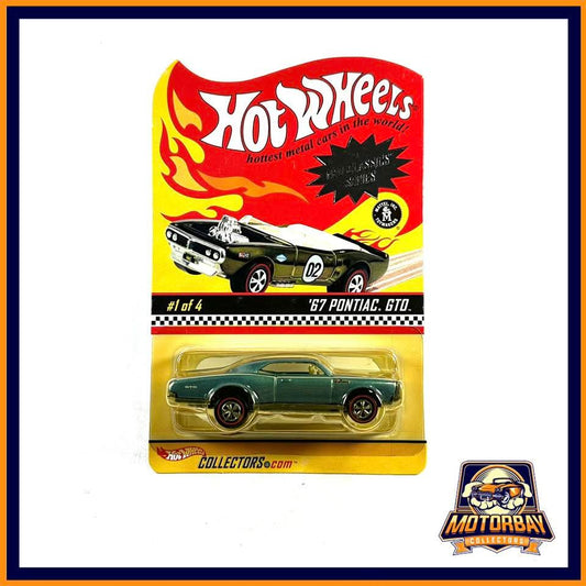 Hot Wheels 1/64 Burbuja Amarilla 2070#12500 67 Pontiac GTO
