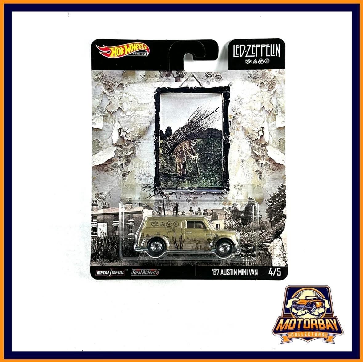 Hot Wheels 1/64 67 Austin Mini Van Led Zeppelin