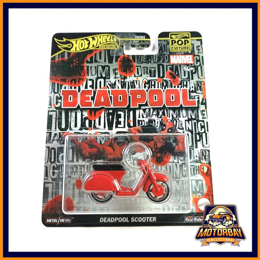 Hot Wheels 1/64 Deadpool Scooter