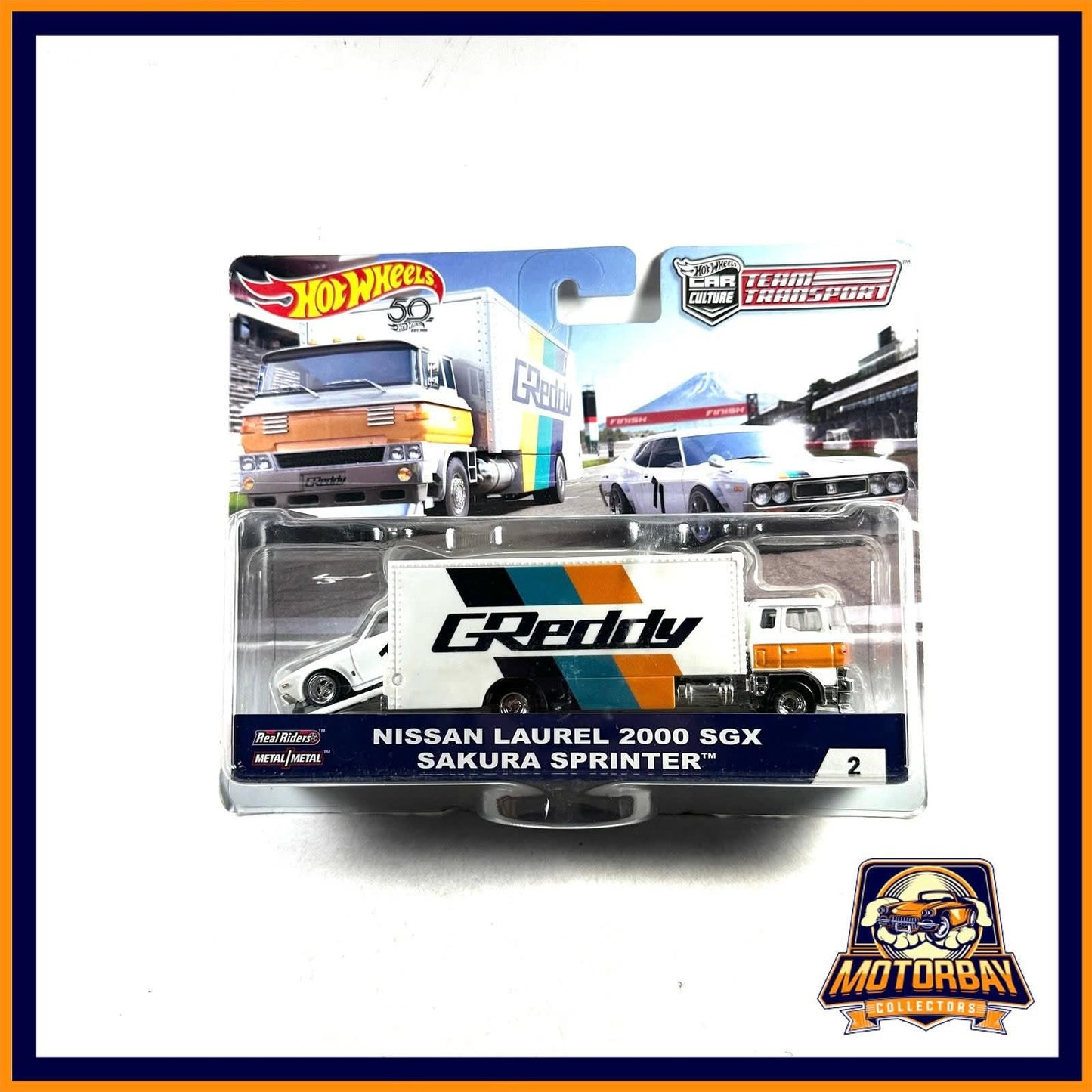 Hot Wheels 1/64 Nissan Laurel 2000 SGX Sakura Sprinter