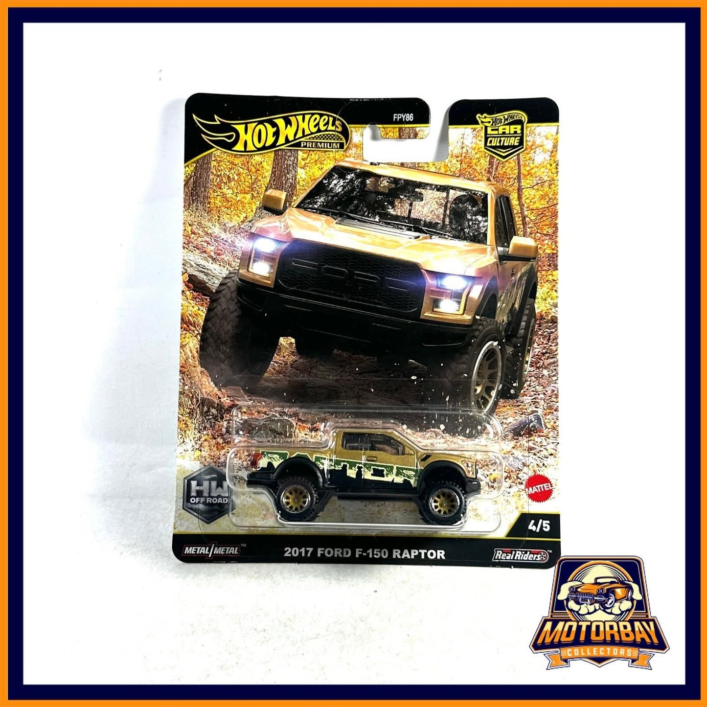 Hot Wheels 1/64 2017 Ford F-150 Raptor