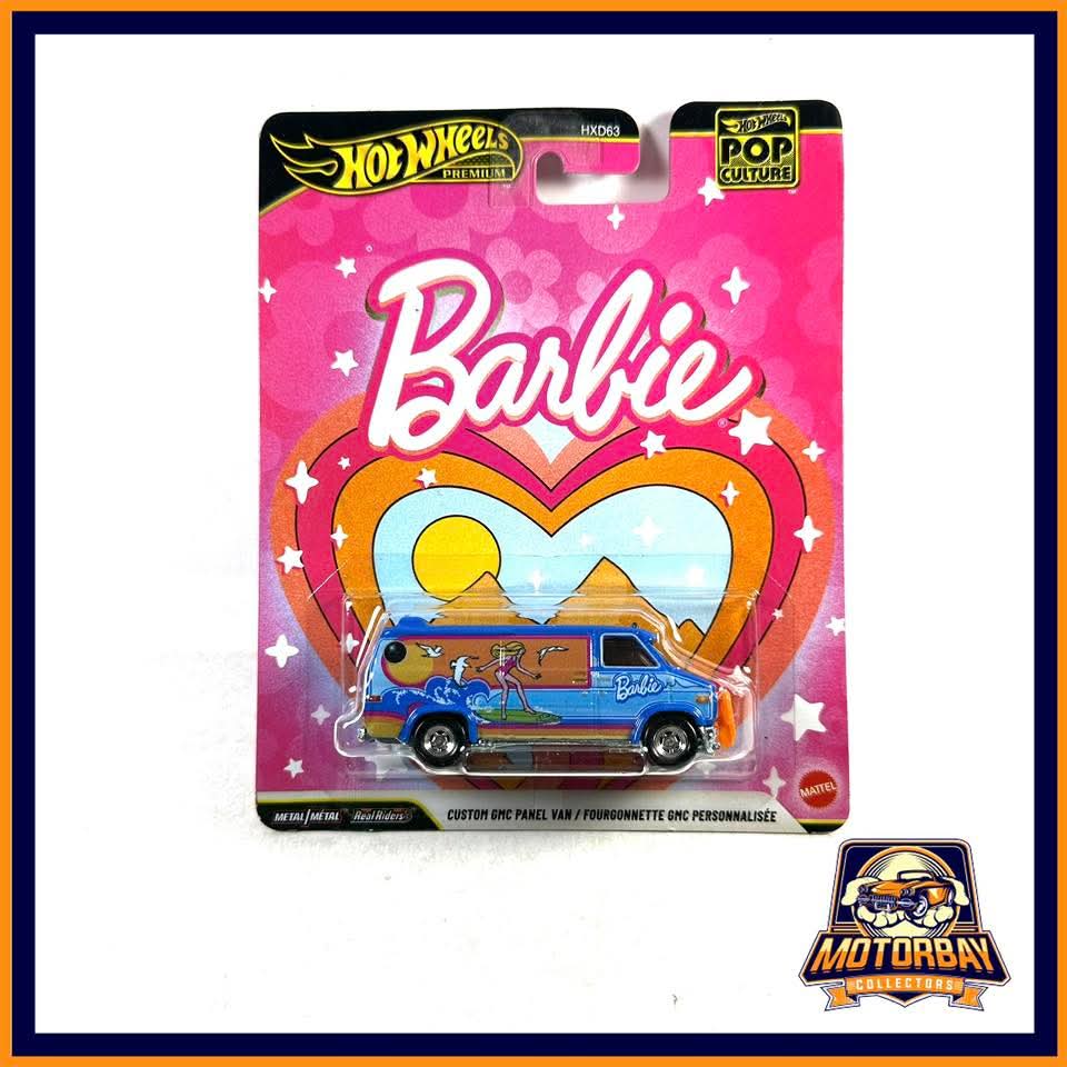 Hot Wheels 1/64 Barbie Custom GMC Panel Van