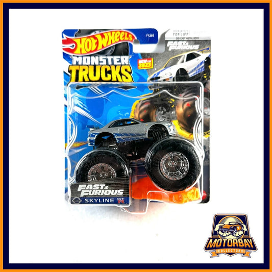 Hot Wheels 1/64 Monster Trucks Nissan Skyline GT-R