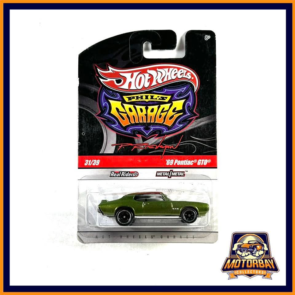 Hot Wheels 1/64 69 Pontiac GTO Garage