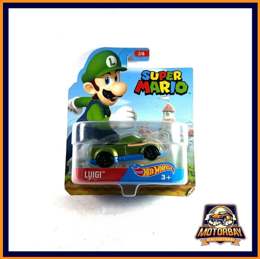 Hot Wheels 1/64 Super Mario Luigi