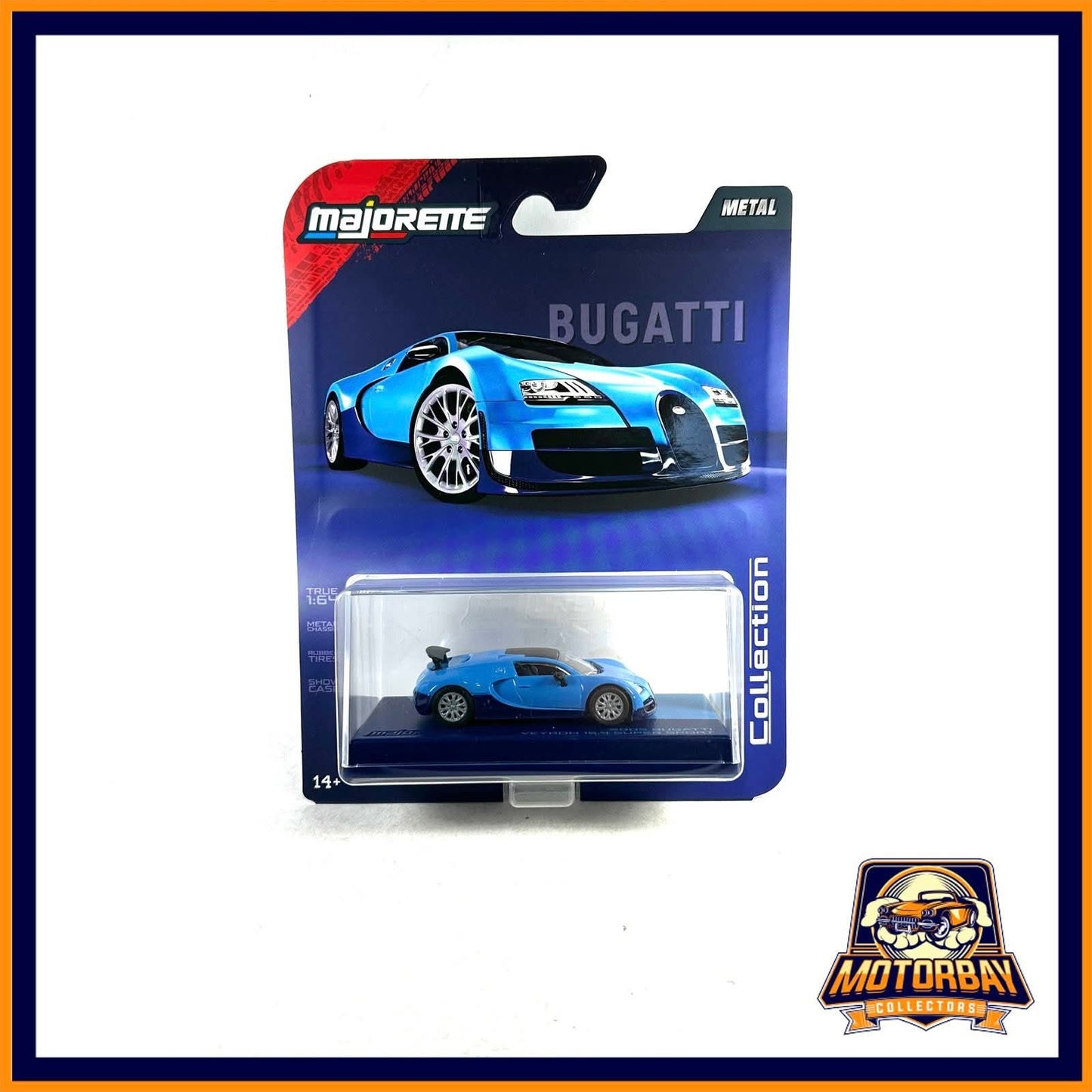 Majorette 1/64 2005 Bugatti Veyron 16.4 Super Sport