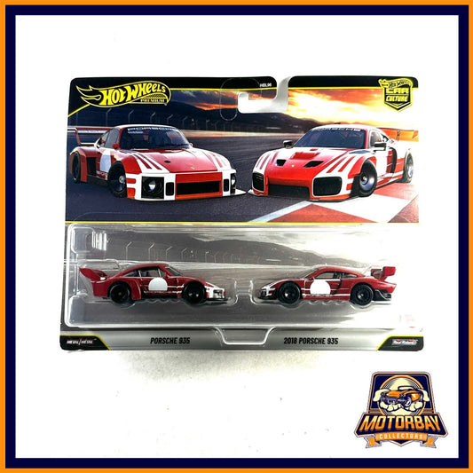 Hot Wheels 1/64 Set Porsche 935 & 2018 Porsche 935