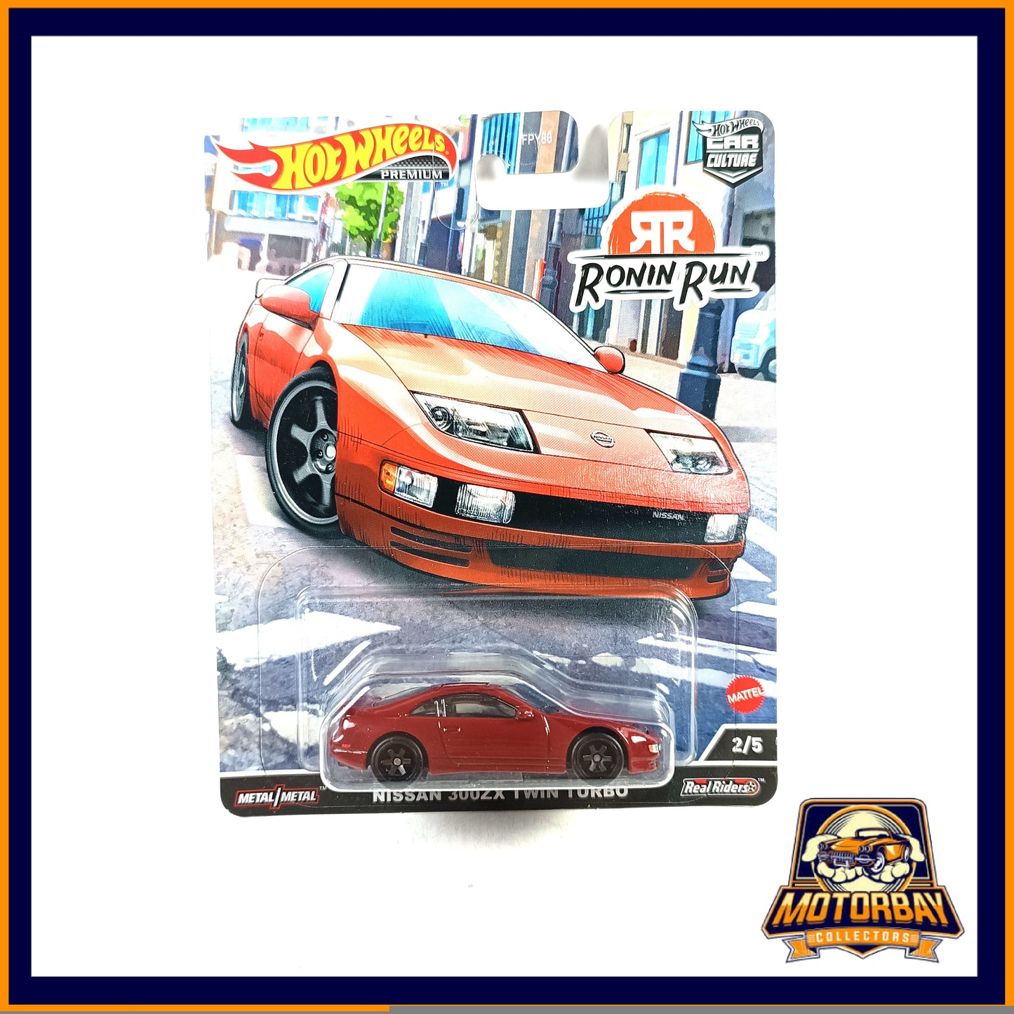 Hot Wheels 1/64 Nissan 300ZX Twin Turbo