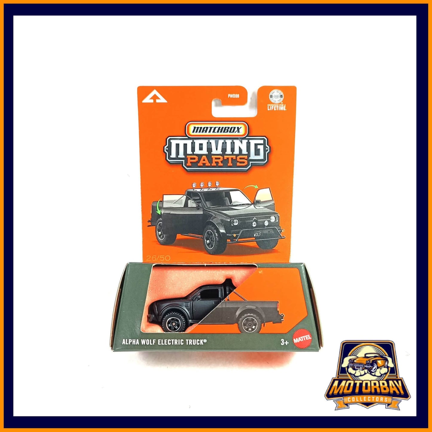 Matchbox 1/64 Alpha Wolf Electric Truck