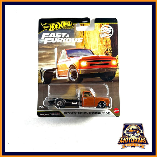Hot Wheels 1/64 1967 Chevy Custom Personnalise C-10