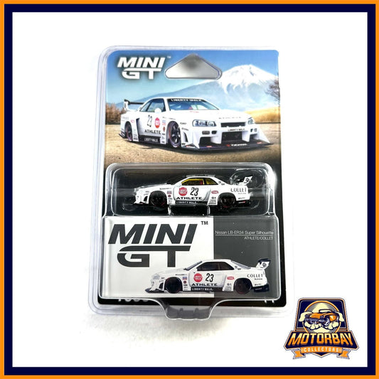 Mini GT 1/64 Nissan LB-ER34 Super Silhouette Athlete/Collec