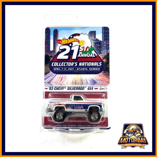 Hot Wheels 1/64 83 Chevy Silverado 4X4 # 524/5500