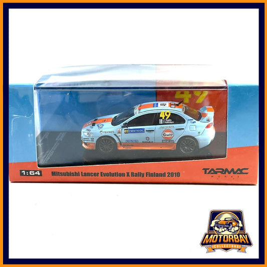 Tarmac 1/64 Mitsubishi Lancer Evolution X Rally Finland 2010