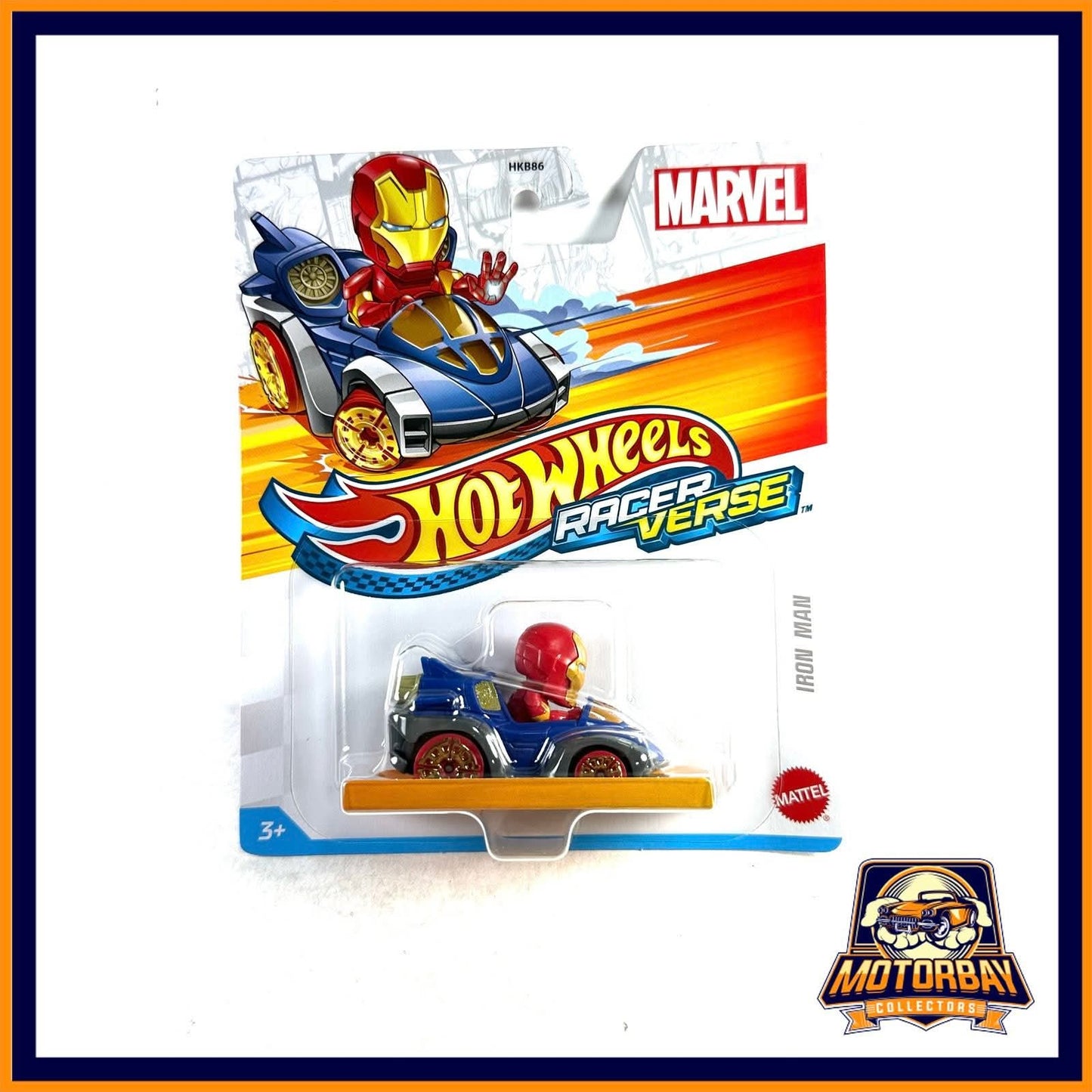 Hot Wheels 1/64 Racer Verse Iron Man