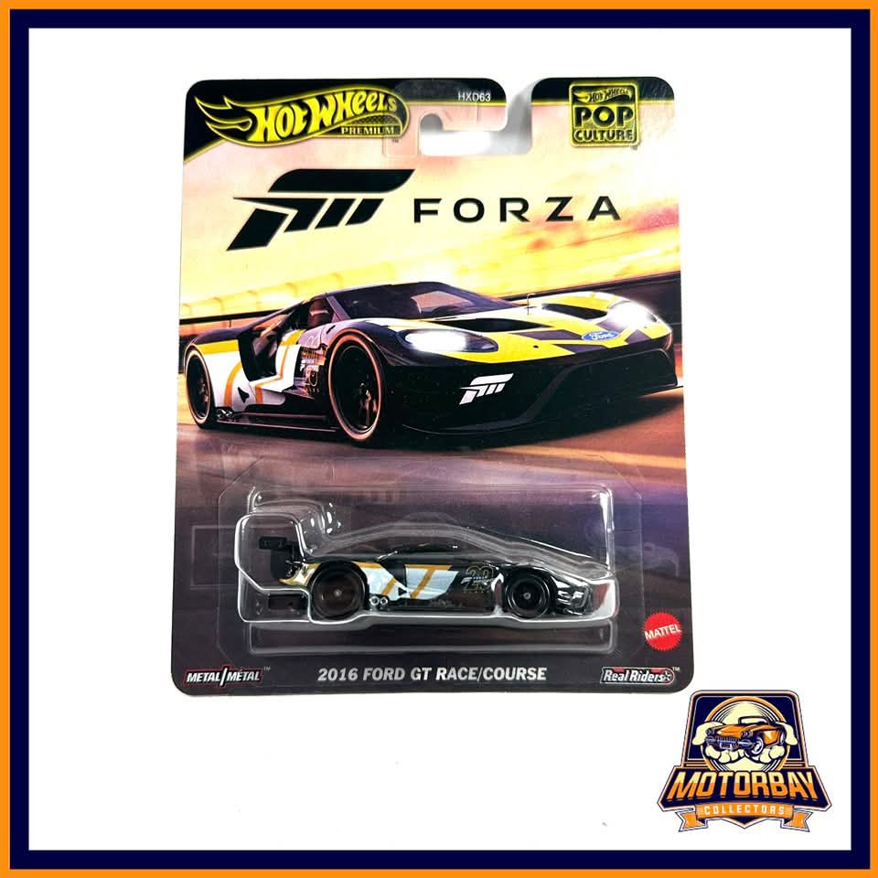Hot Wheels 1/64 Forza 2016 Ford GT Race/Course