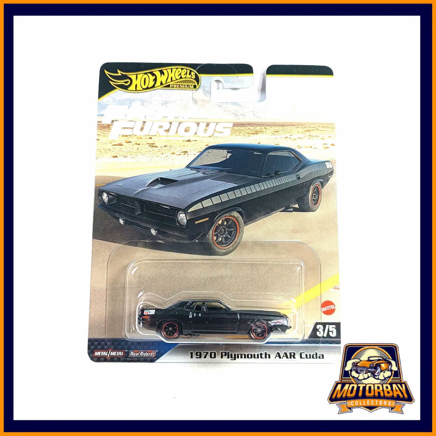 Hot Wheels 1/64 1970 Plymouth AAR Cuda