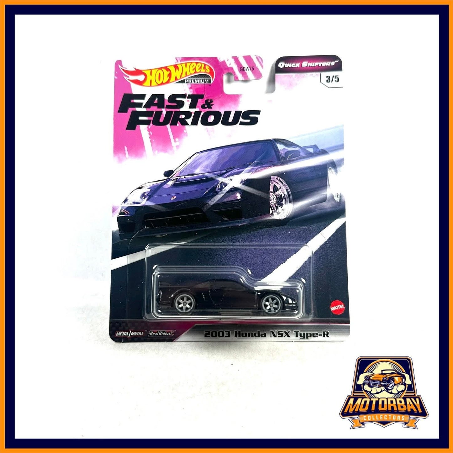 Hot Wheels 1/64 2003 Honda NSX Type-R