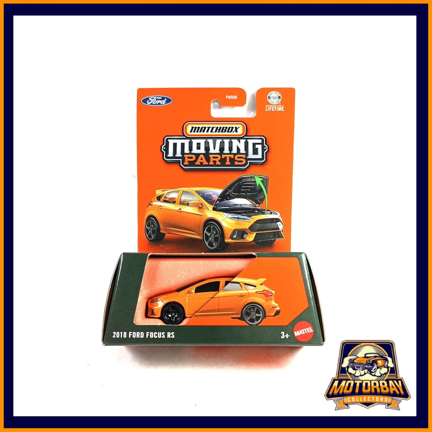 Matchbox 1/64 2018 Ford Focus RS
