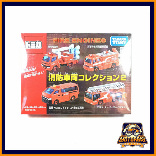 Tomica 1/64 Set Fire Engines