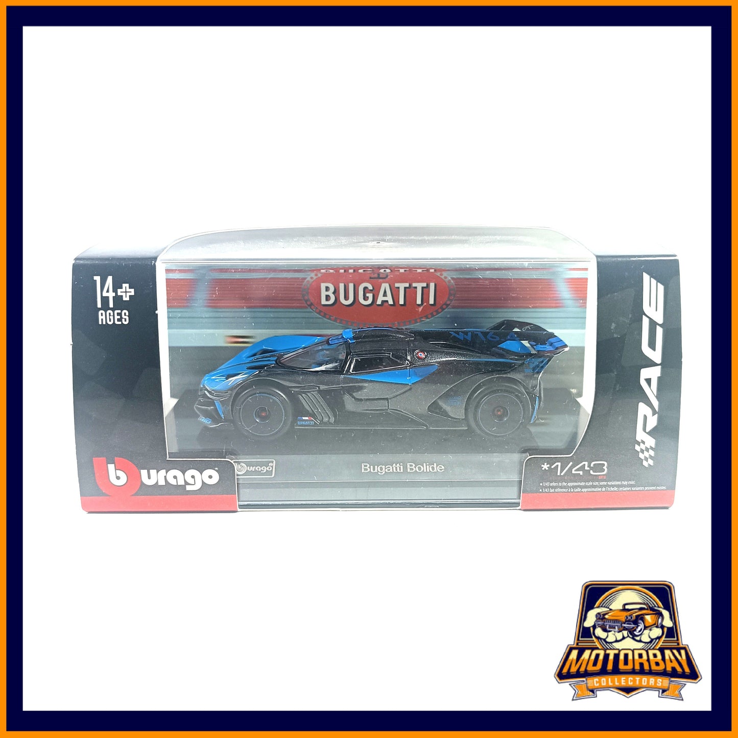 Burago 1/64 Bugatti Bolide